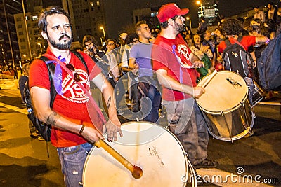 Protesters Editorial Stock Photo